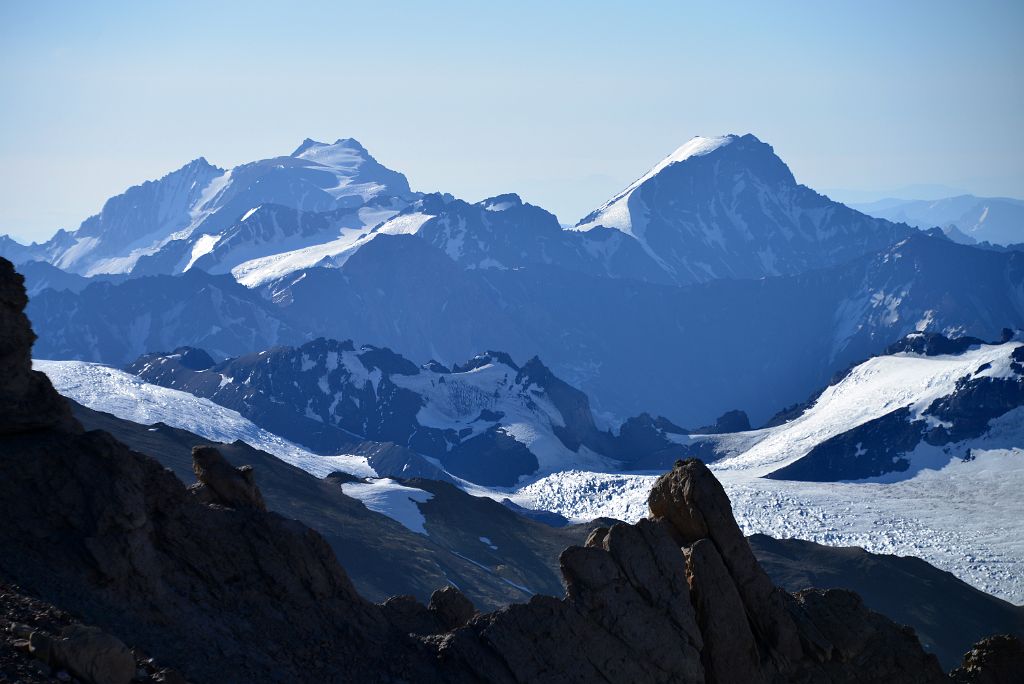 31 Cerro Piloto And Alma Blanca Late Afternoon From Aconcagua Camp 2 5482m